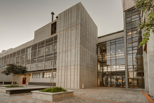 courtyard entrance