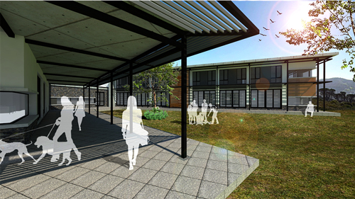 TUBUNGU MATSHAPA PROPOSAL Courtyard Perspective