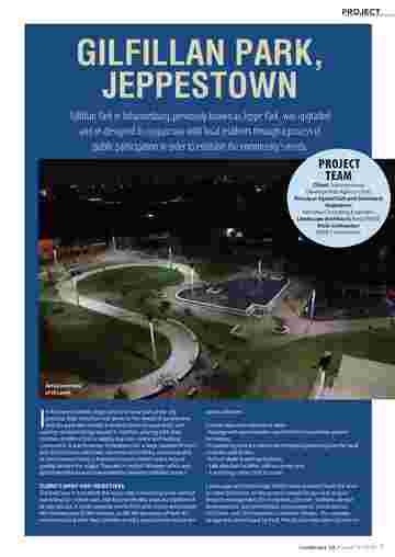 ARTICLE IN LANDSCAPE SA: GILFILLAN PARK, ISSUE 89